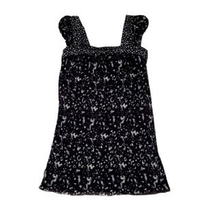 Women’s Black and White Mini Dress